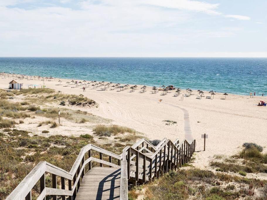 Вілла Casa Com Jardim Perto Da Praia Сезімбра Екстер'єр фото